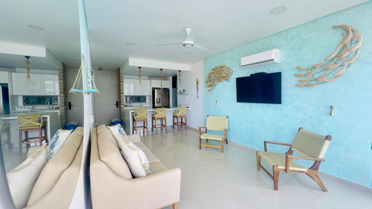 Samaria Club De Playa By Santa Marta Playa Resort, Preciosos Apartamentos En El Sector Exclusivo De Pozos Colorados Chambre photo