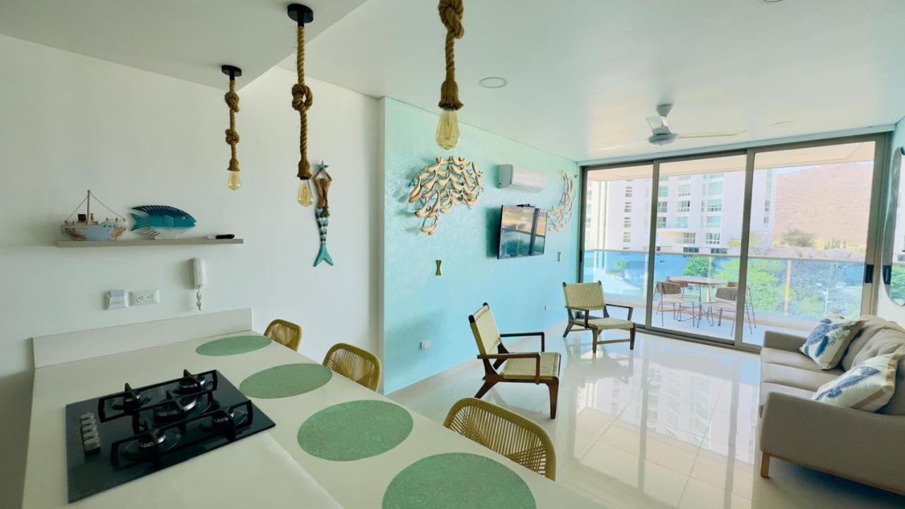 Samaria Club De Playa By Santa Marta Playa Resort, Preciosos Apartamentos En El Sector Exclusivo De Pozos Colorados Chambre photo