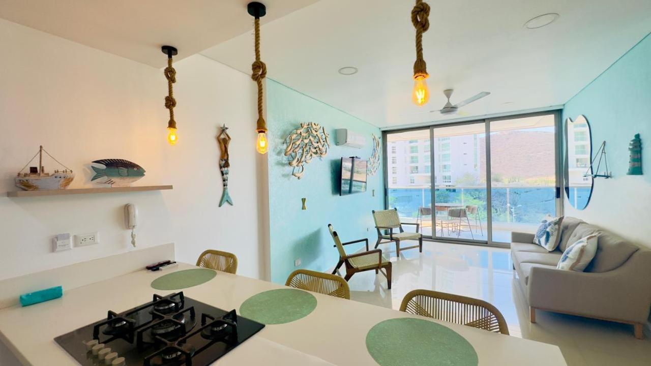 Samaria Club De Playa By Santa Marta Playa Resort, Preciosos Apartamentos En El Sector Exclusivo De Pozos Colorados Chambre photo